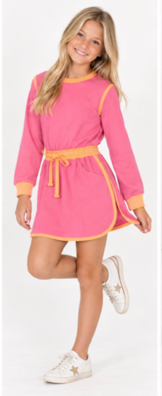 Josie Skort Set - Pink/Orange