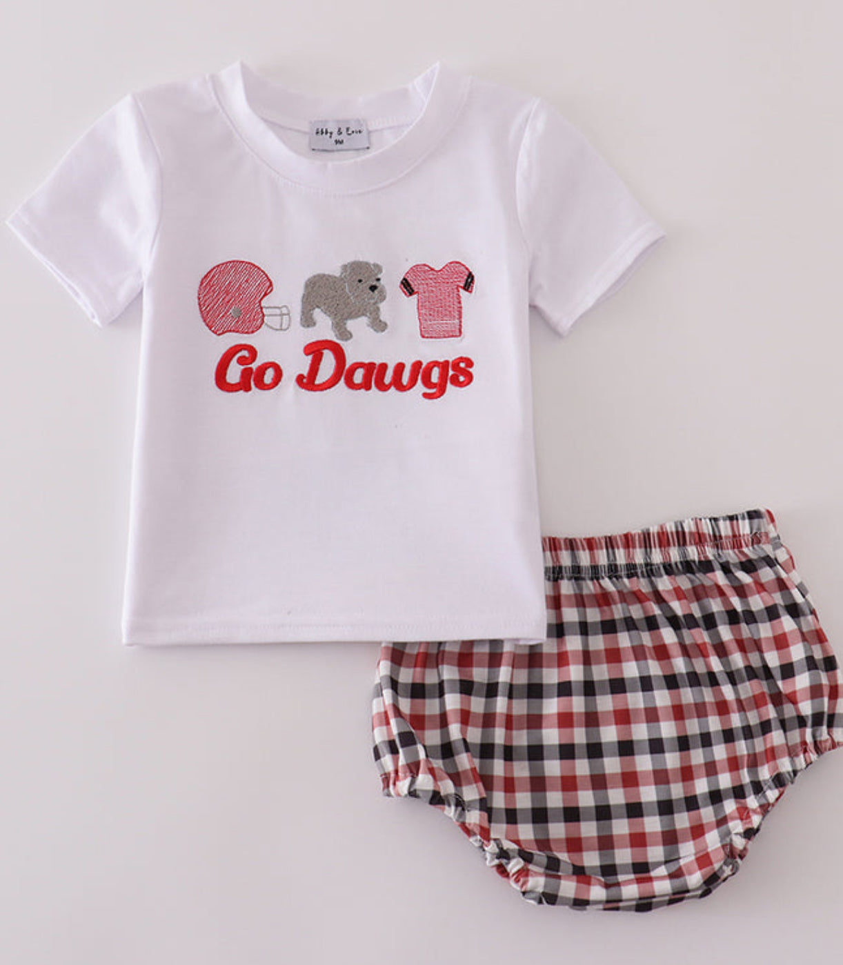 Go Dawgs Diaper Set 2T