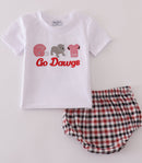 Go Dawgs Diaper Set 2T