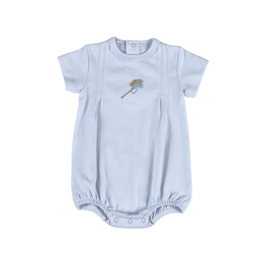 Blue Hobbie Horse Bubble