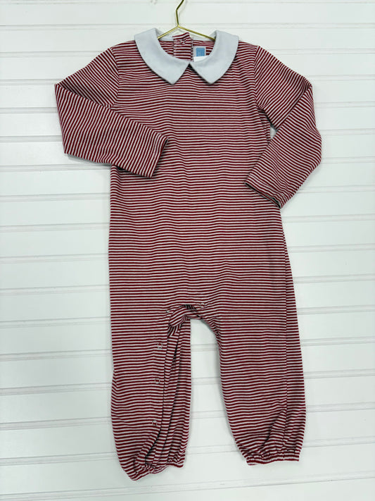 Trotter Street Longall Red Striped 2T