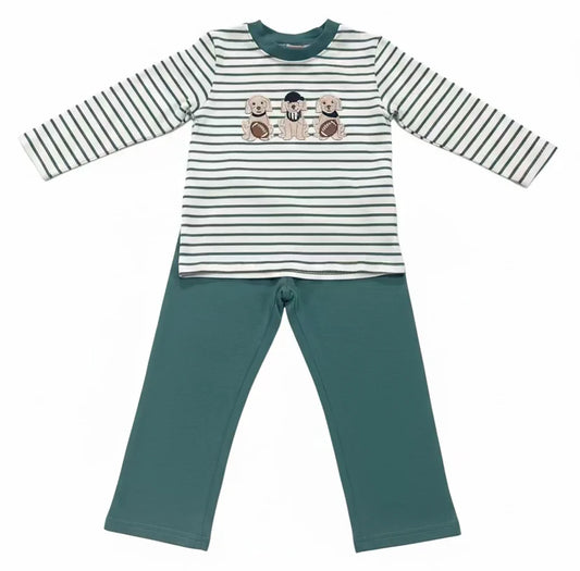 Football Pups Pant Set