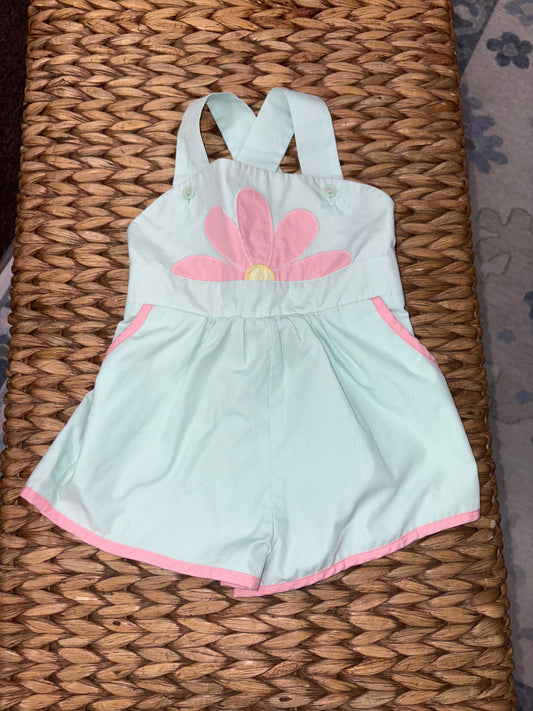 TBBC Flower Applique Jumper 18-24M