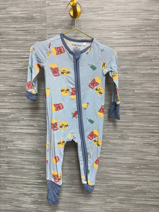 Angel Dear Fries Burger PJs 3-6M