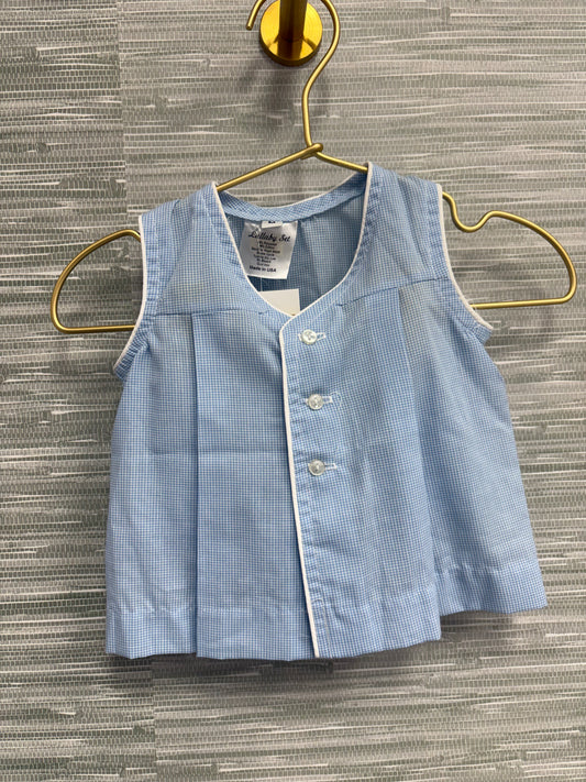 Lullaby Set Gingham Diaper Set 6M