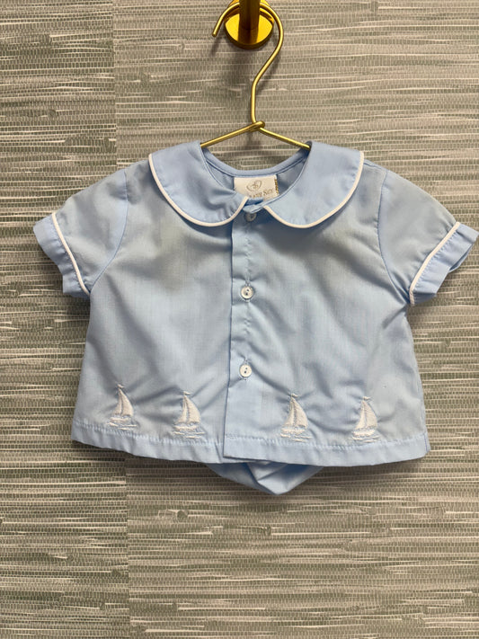 Lullaby Set Sailboat Embrio Diaper Set 6M