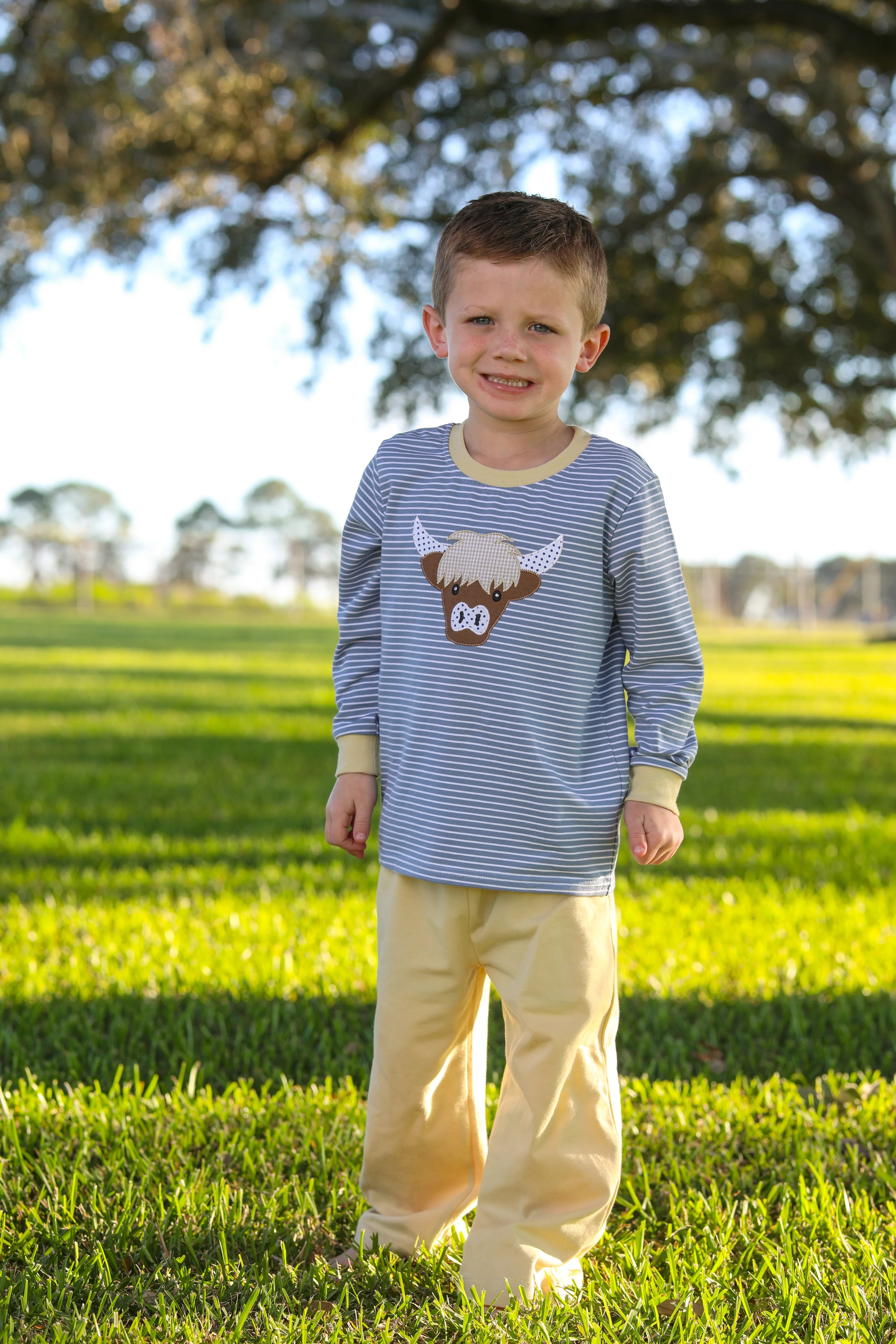 Trotter Street Cow shirt 12M