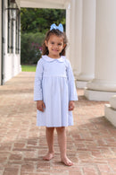 Trotter Street Blue Striped Dress 7