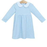 Trotter Street Blue Striped Dress 7