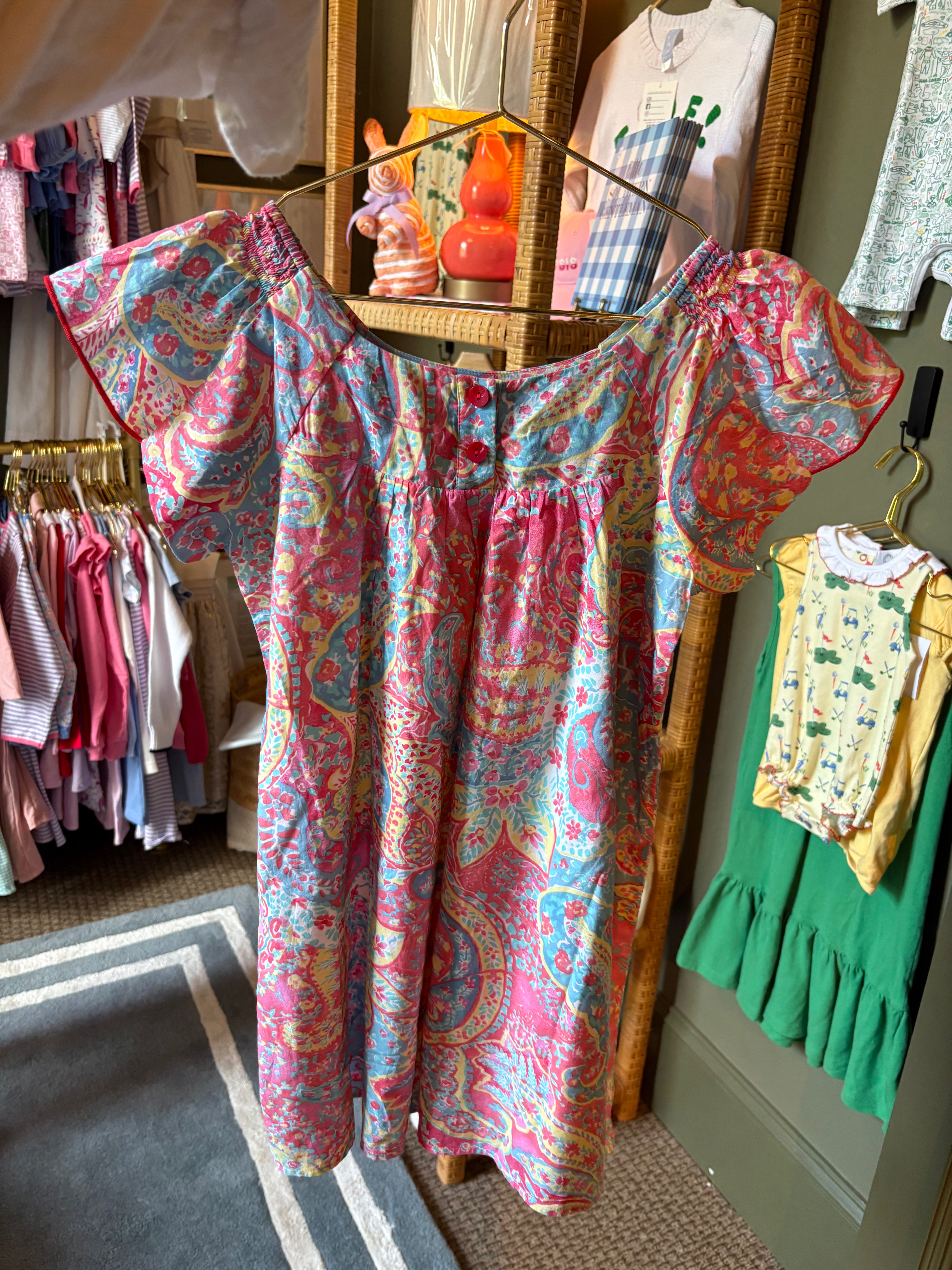 Forever Young Paisley Dress 8