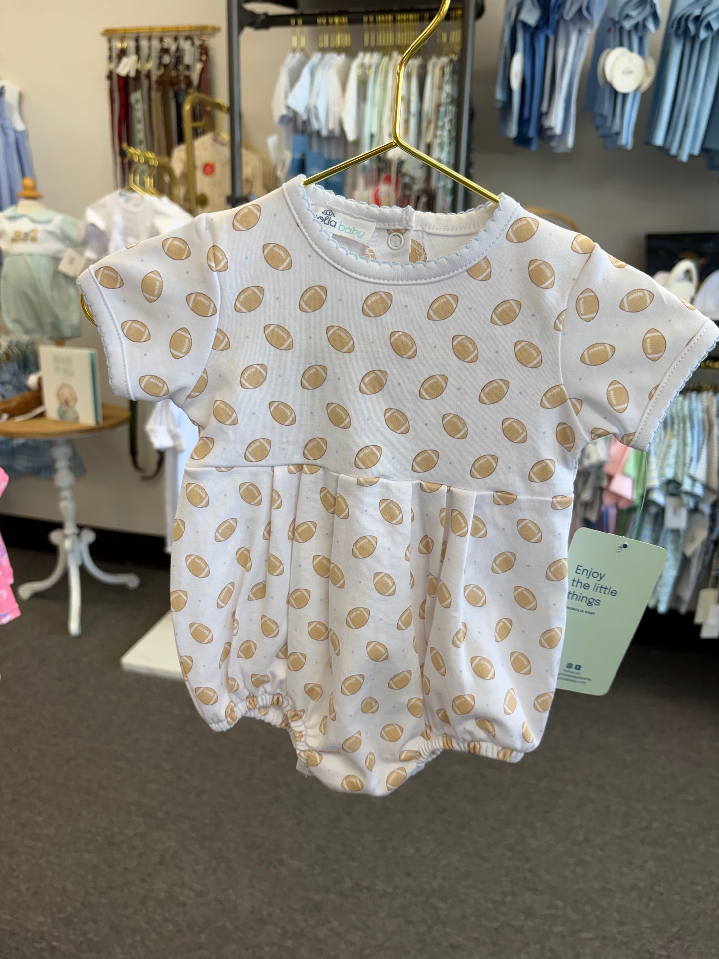 Magnolia Baby NWT Touchdown Cutie Bubble Newborn