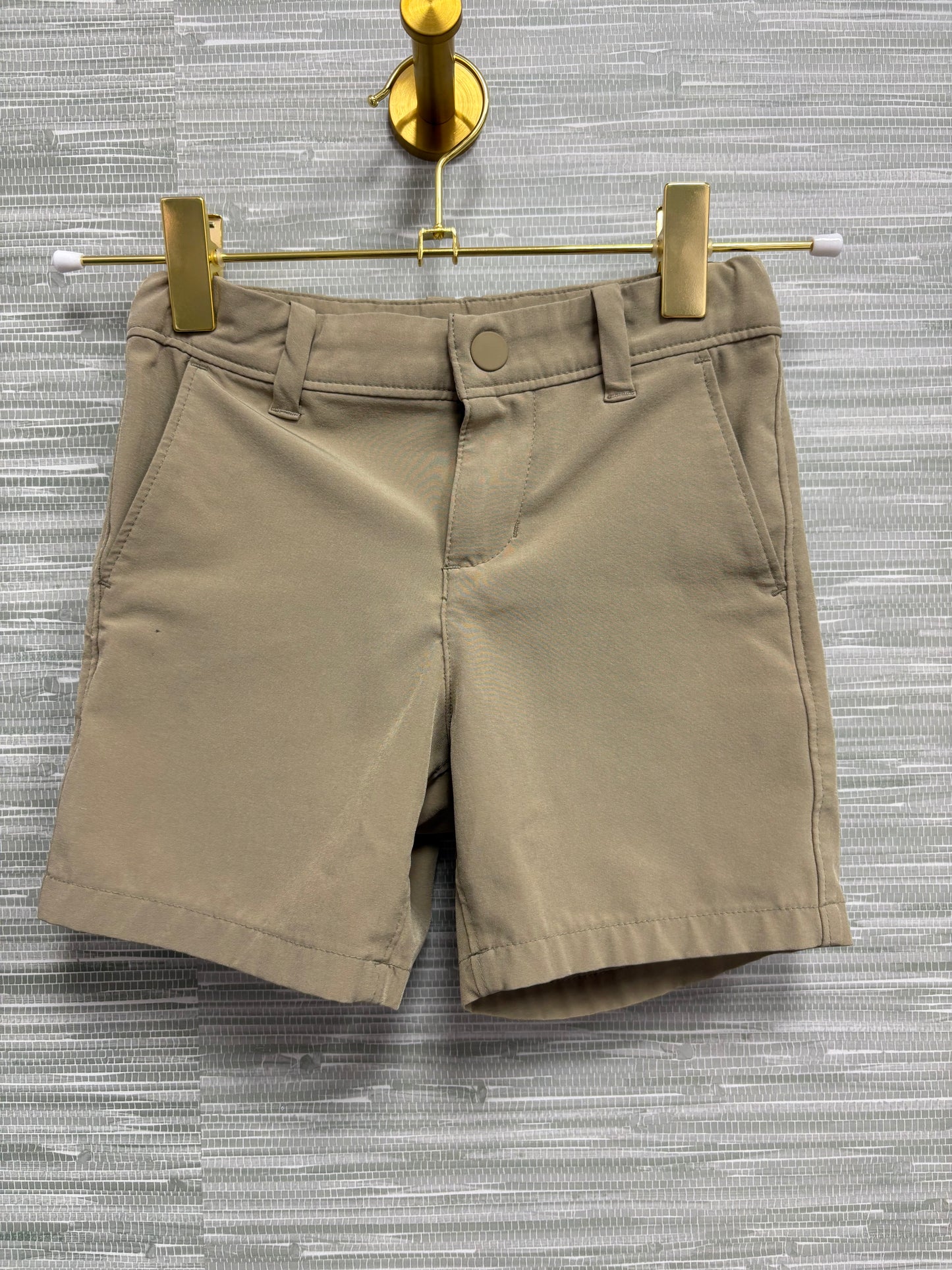 Janie & Jack Performance Khaki Short 3T