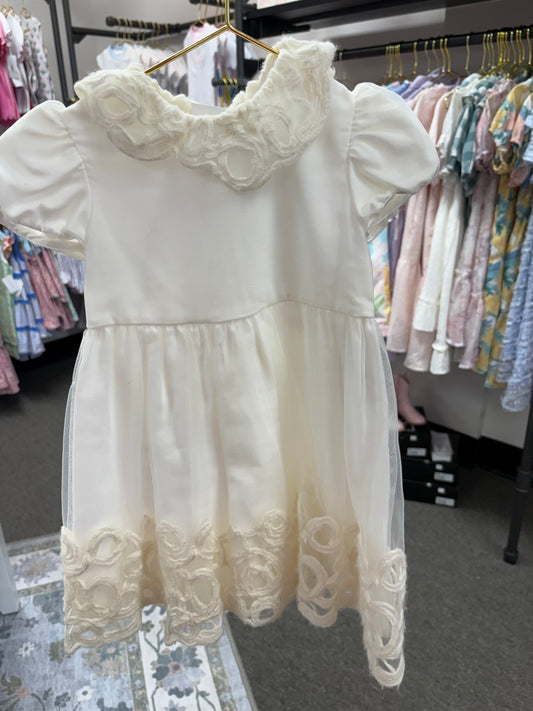 Cream Detail Dress 2