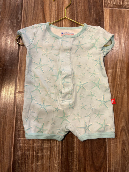 Magnetic Me Starfish Romper 3-6M