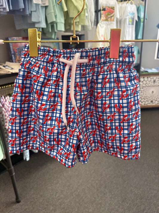 Saltwater Boys Lobster Swim Trunk 2T