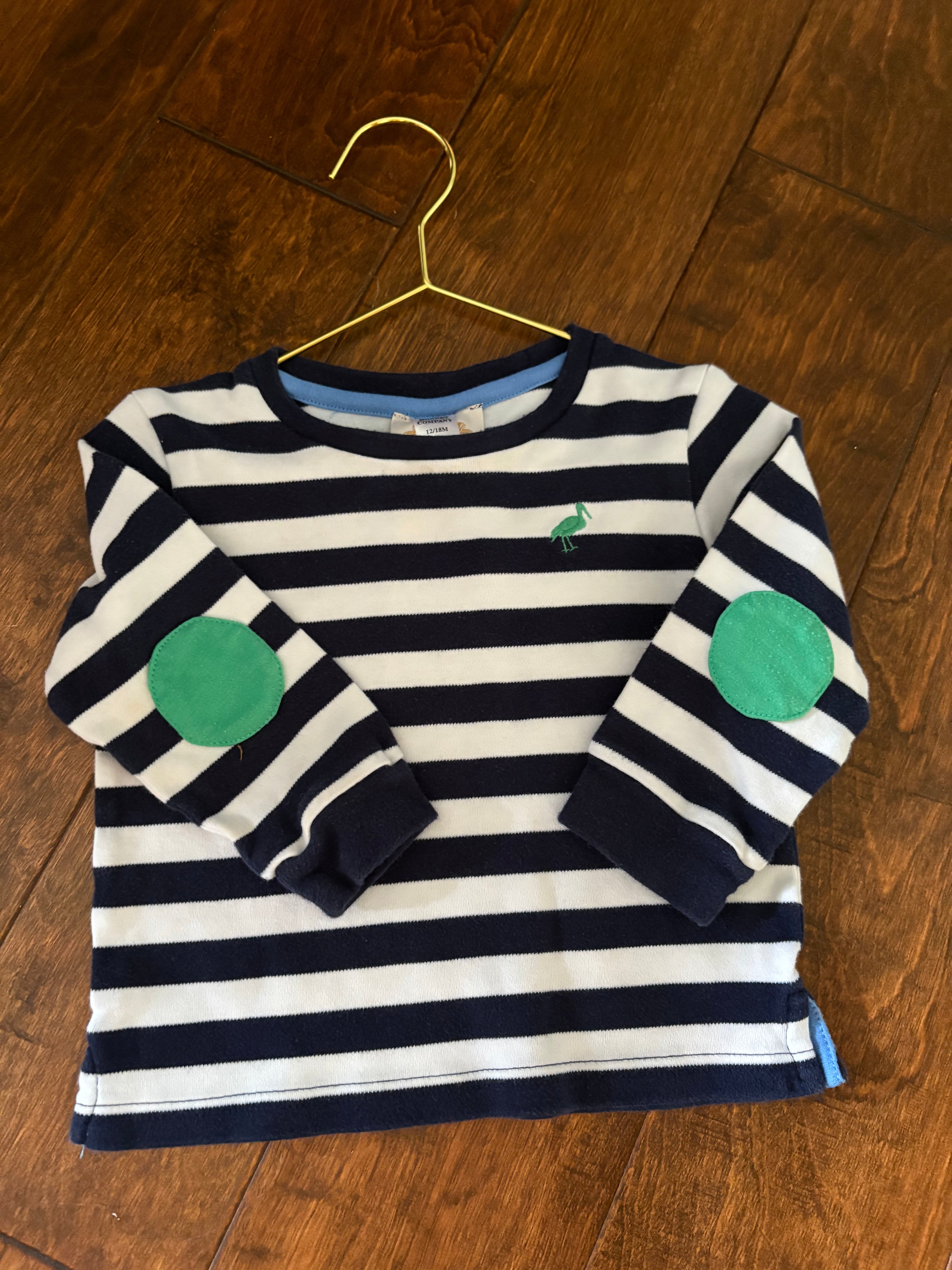 TBBC Longsleeve Rugby Shirt 12-18m