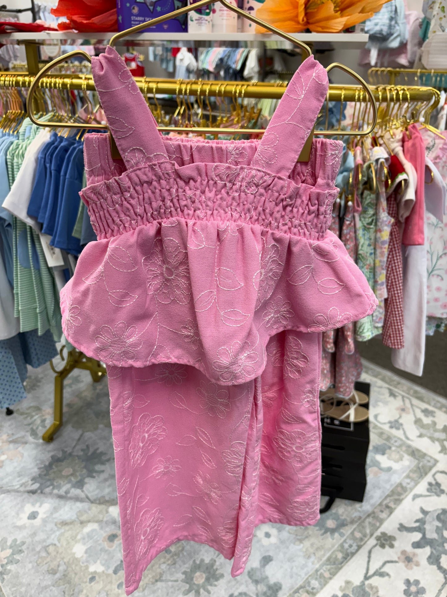 Btween Pink Floral Set 4