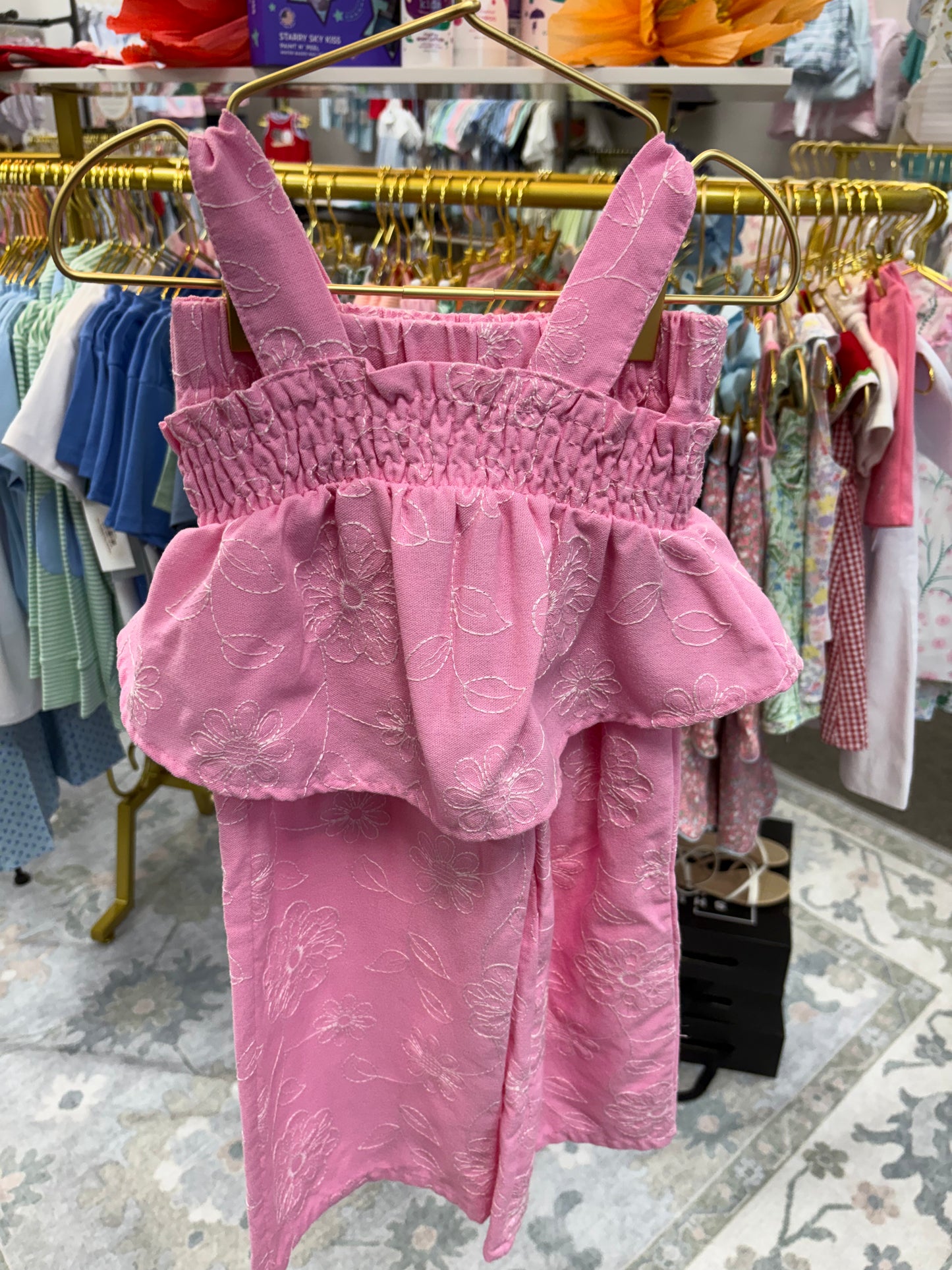 Btween Pink Floral Set 4