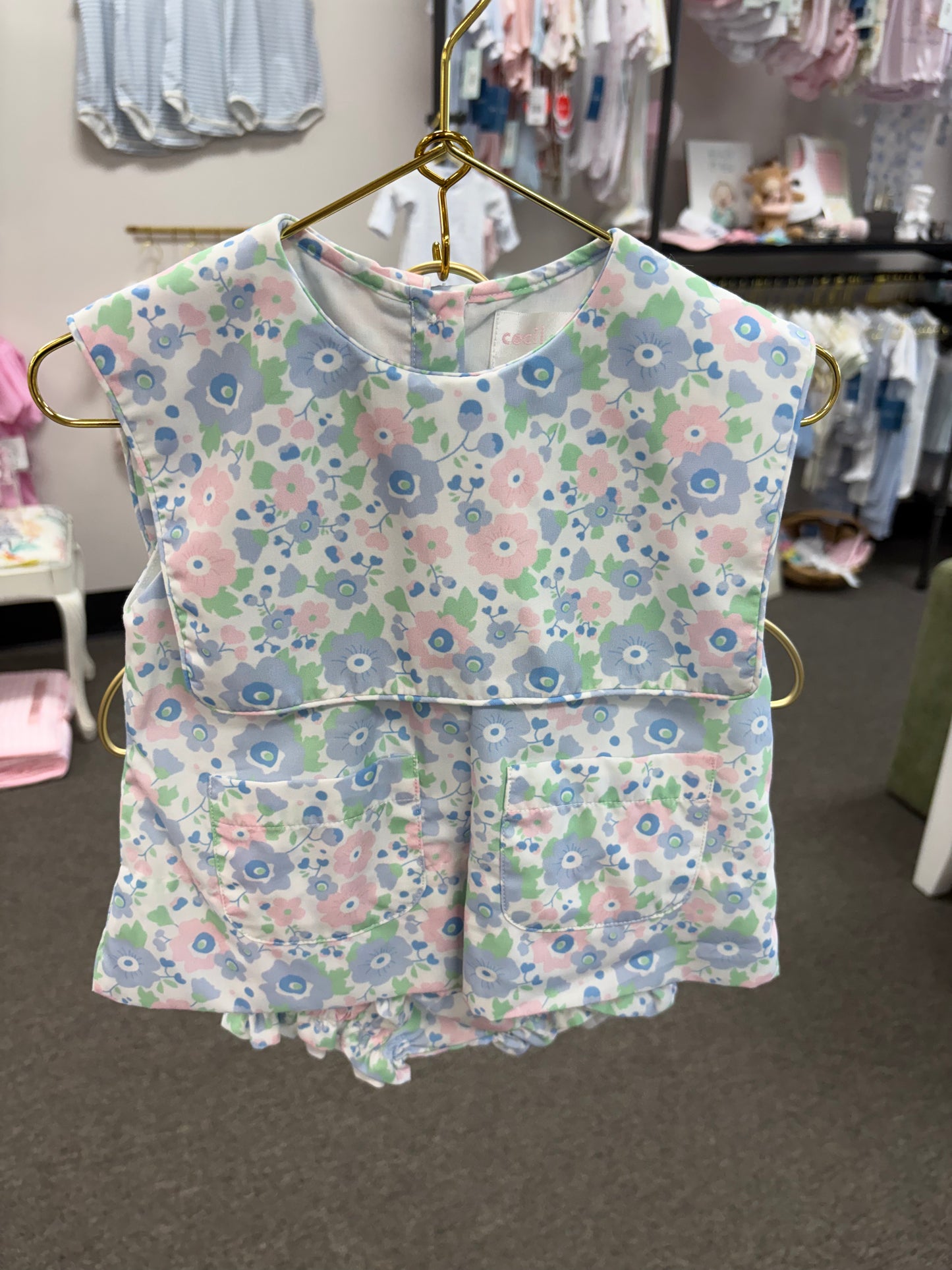 Cecil & Lou Floral Bloomer Set 18M