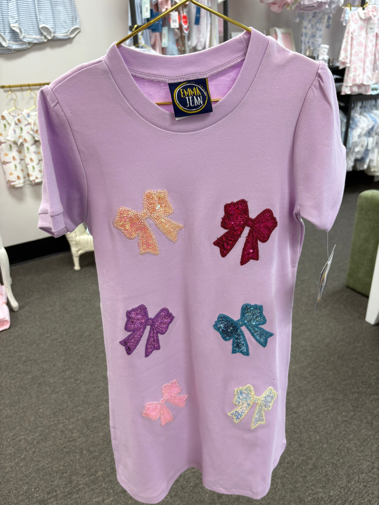 Emma Jean Bow Sequin Dress 6