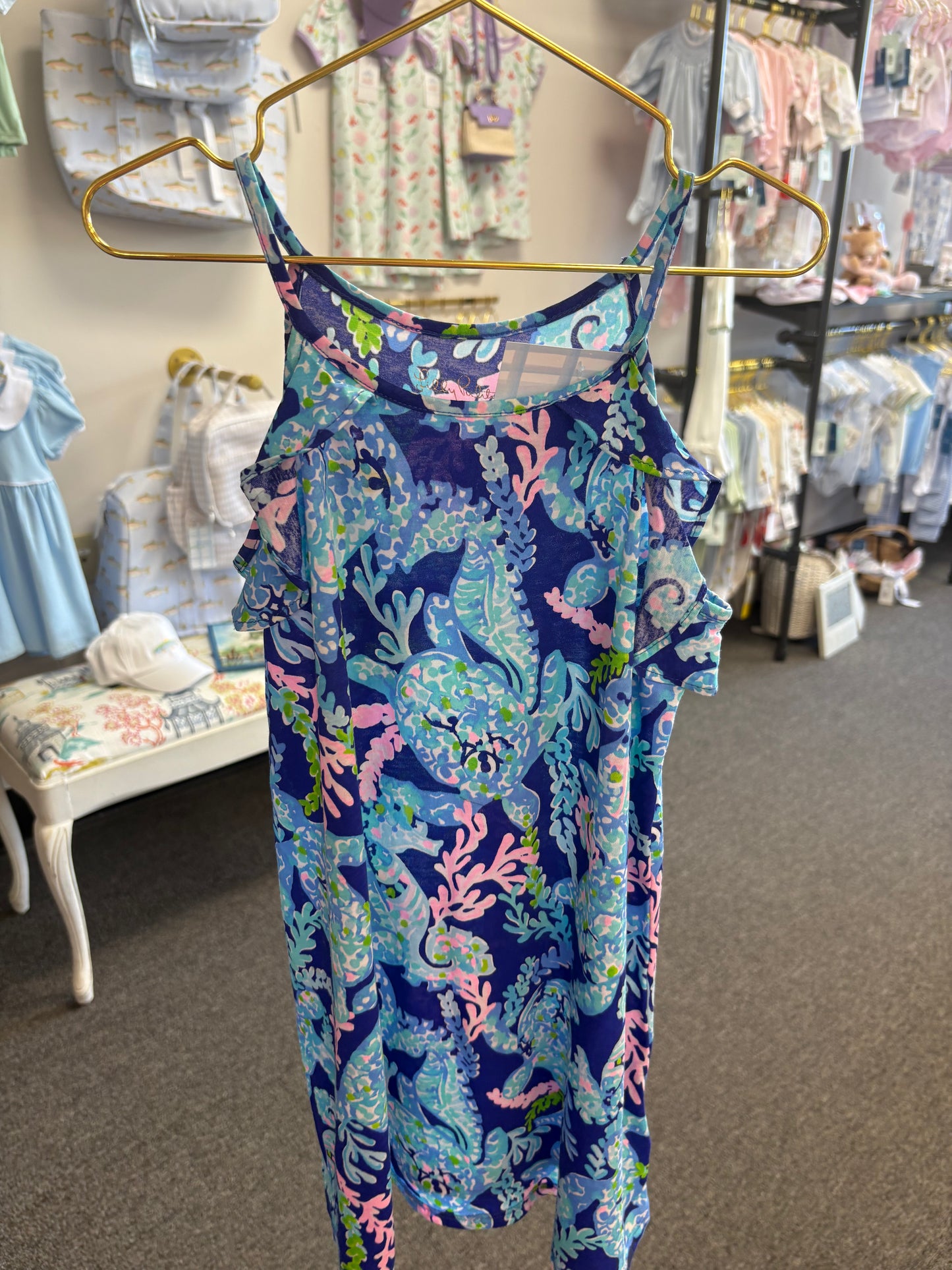 Lilly Pulitzer Sealife Print Dress 4/5