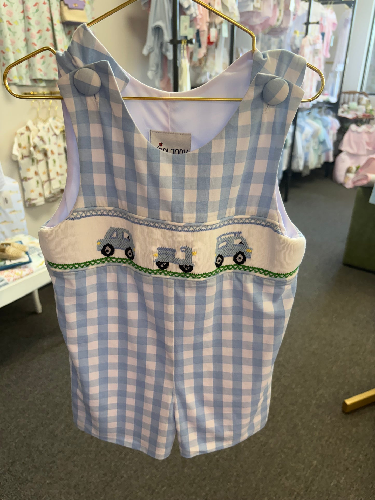 Delaney Gingham JonJon Truck 2T