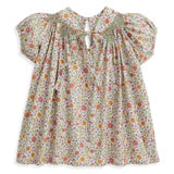 Smocked Angel McPhee Floral Blouse 8