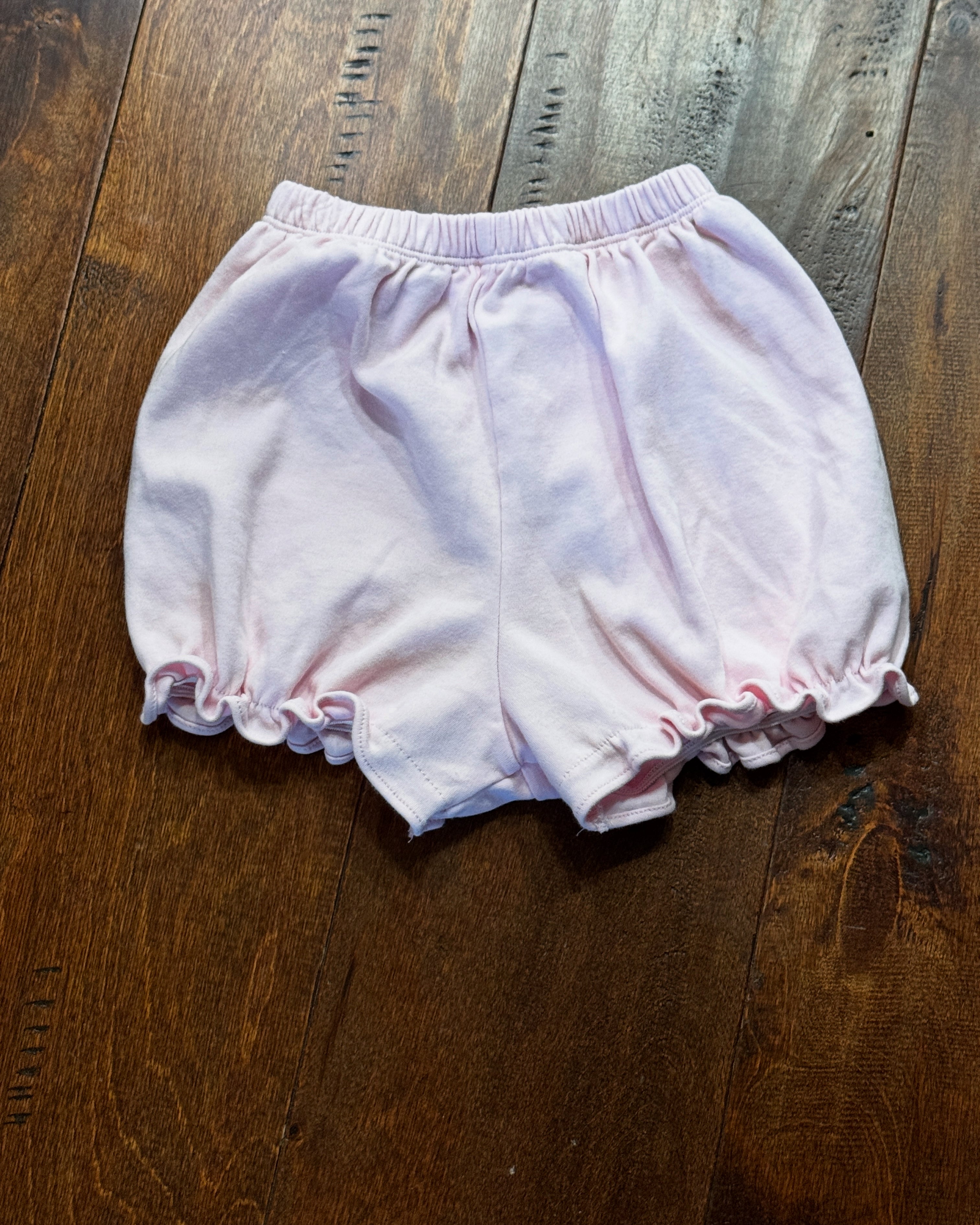 James and Lottie Pink Ruffle Short 3T