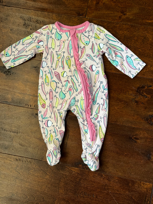 Mud Pie Lures Footie 0-3m