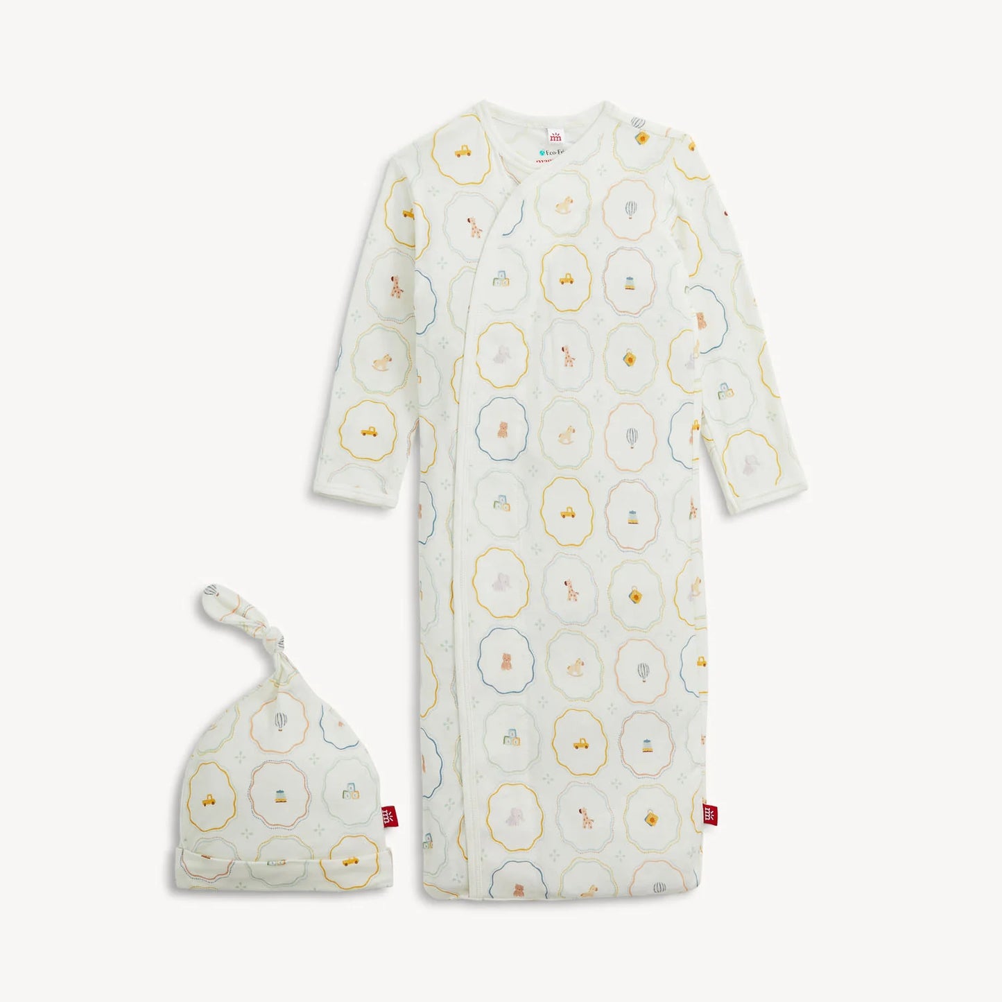 Nursery Magic Gown & Hat Set
