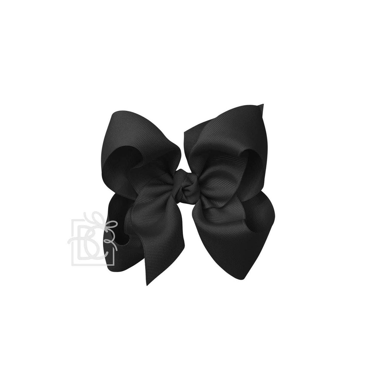 Signature Grosgrain Bow - Black