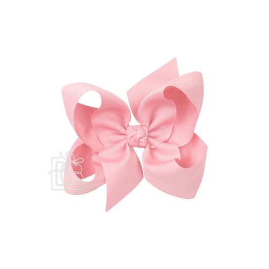 Signature Grosgrain Bow - Pink