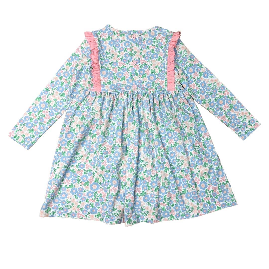 Dress - Floral & Pink