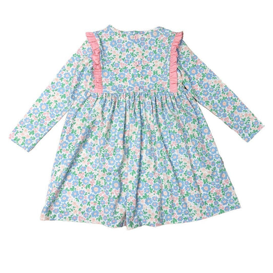 Dress - Floral & Pink