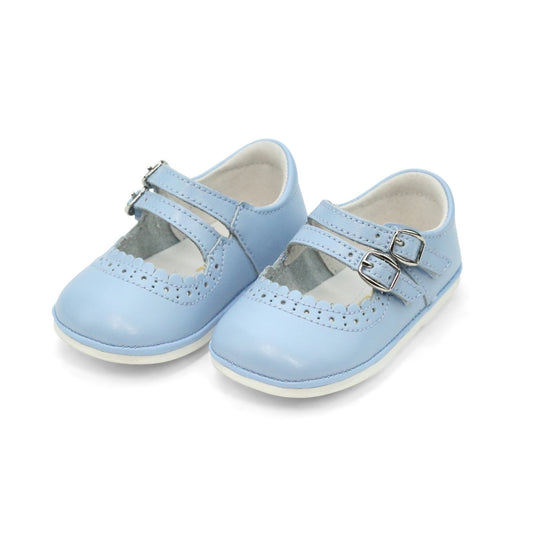 Elise Double Strap Mary Jane-Bluebell Blue