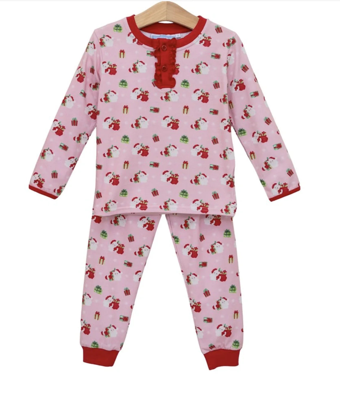 Santa's Workshop Ruffle Lounge Set