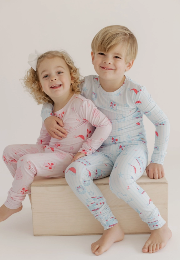 Pink Christmas Jam Set