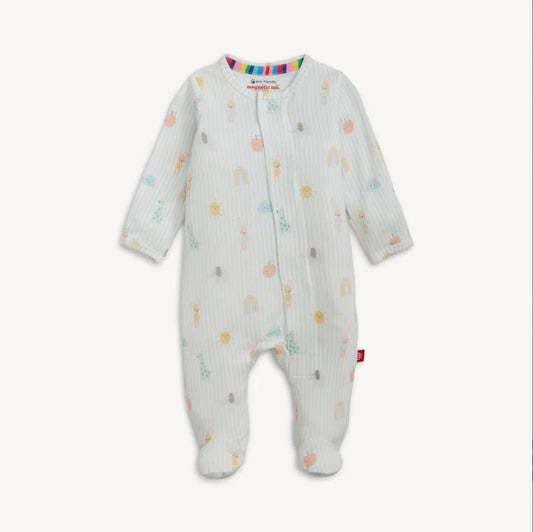 Lullaby Sky Blue Magnetic Footie