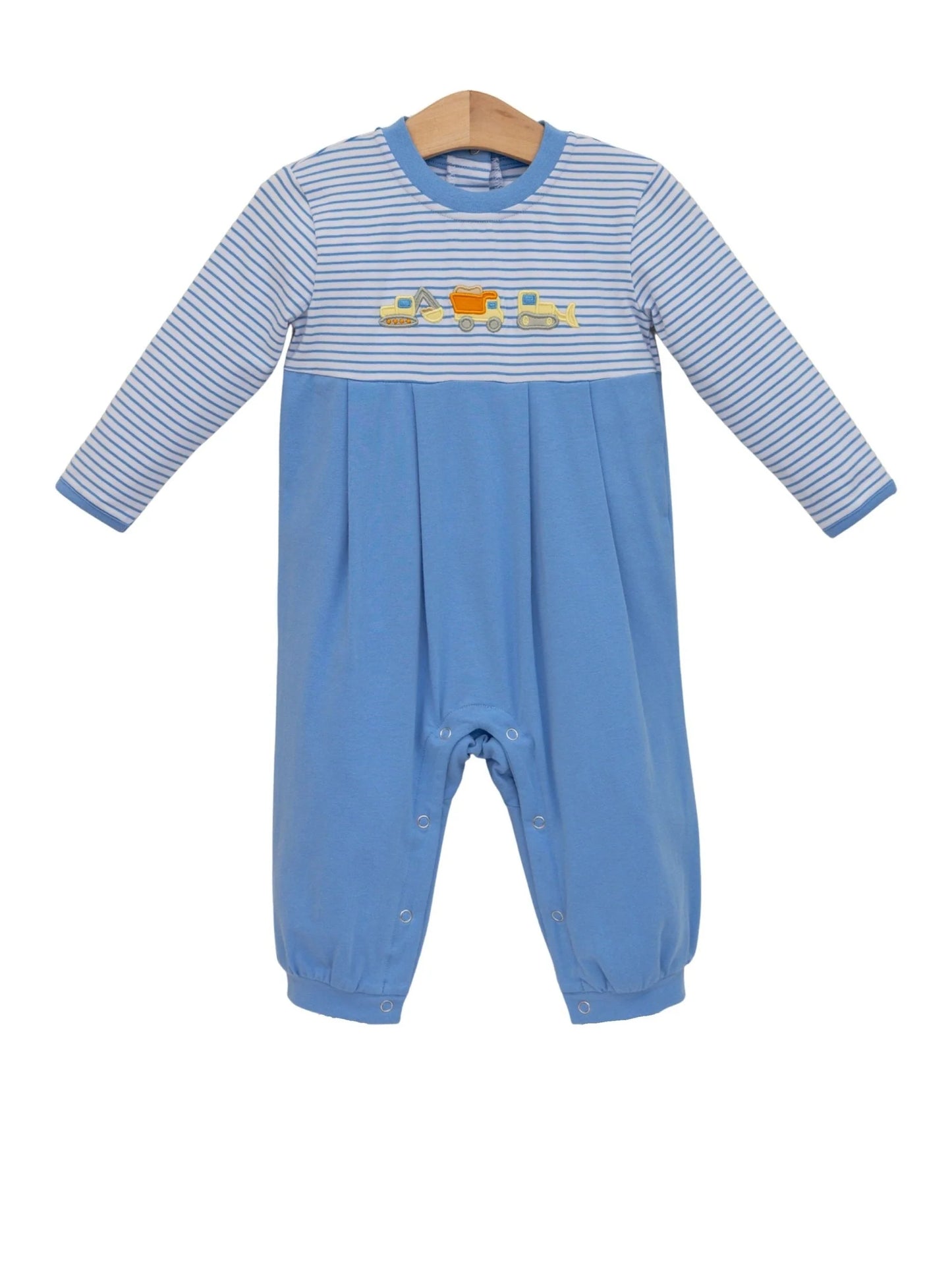 Construction Trucks Romper