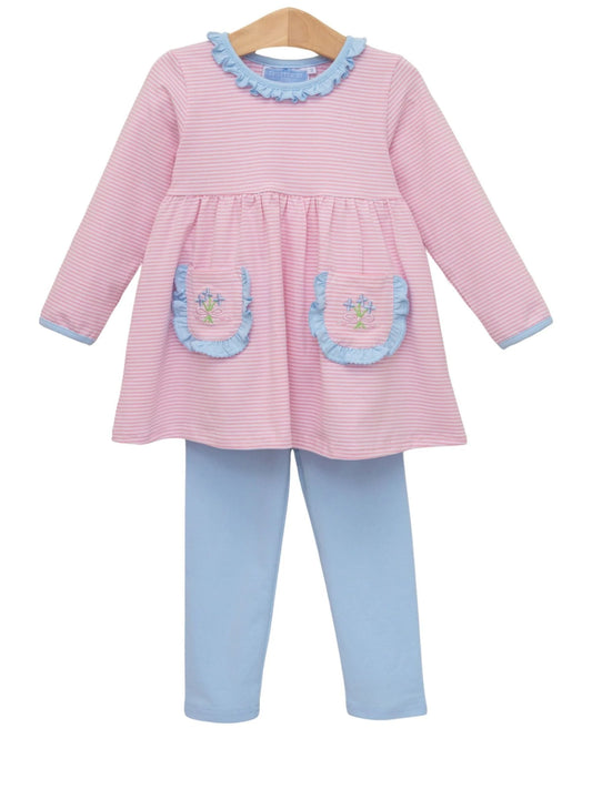 Floral Bouquet Pant Set