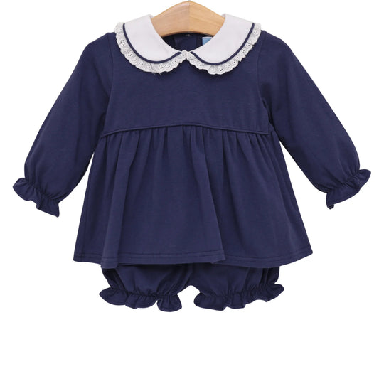 Eleanor Bloomer Set - Navy