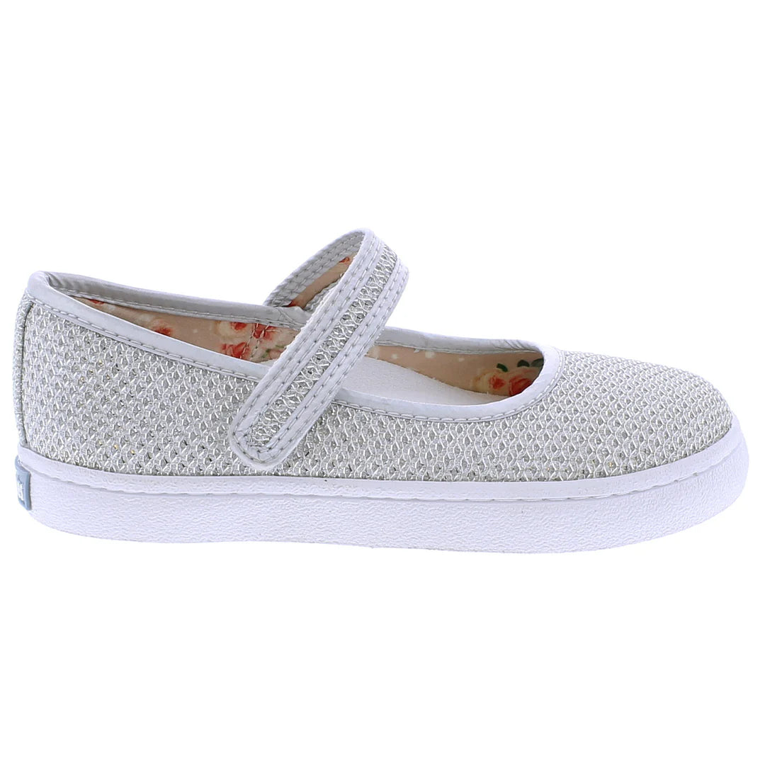 Amy Shoe-Silver Sparkle
