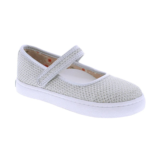 Amy Shoe-Silver Sparkle