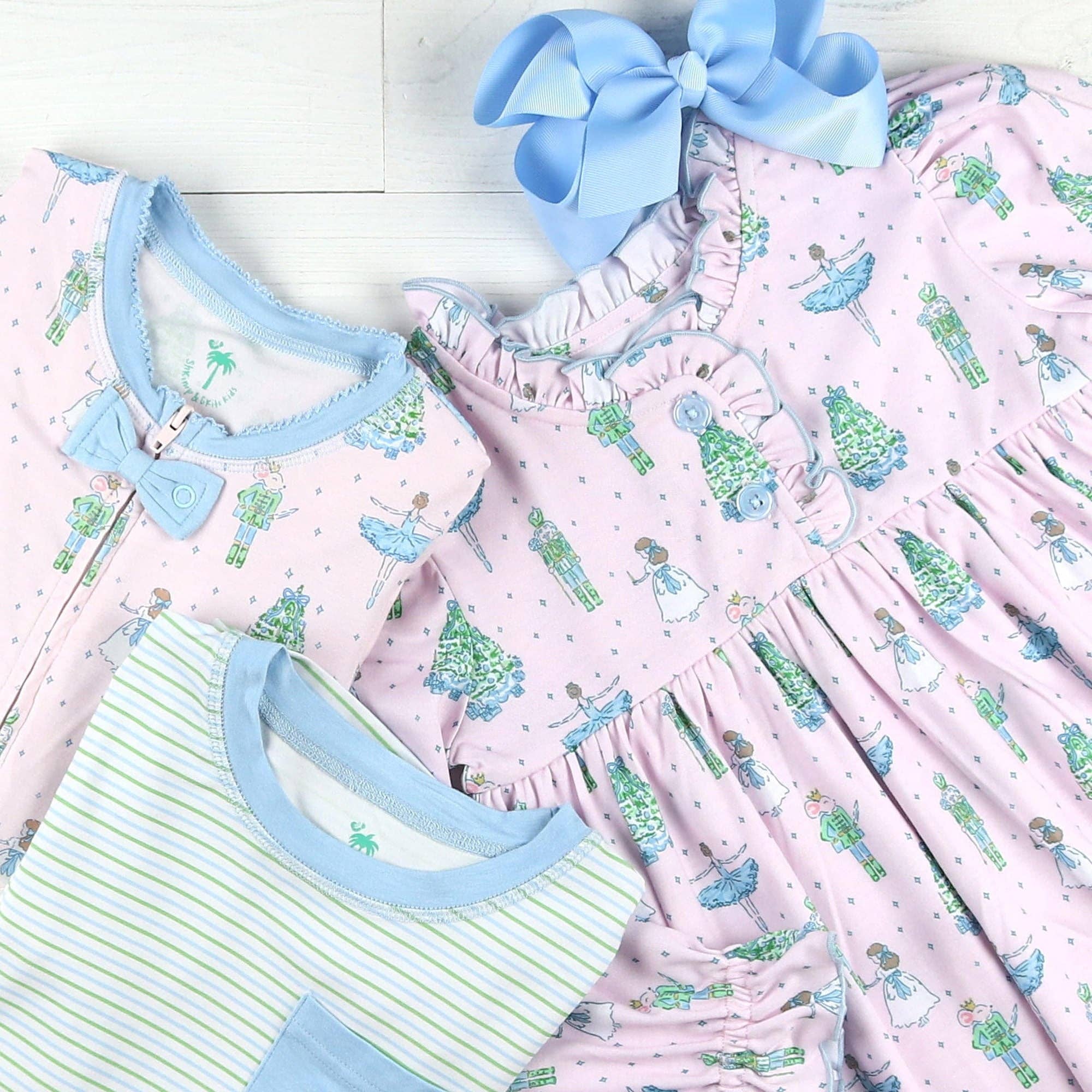 Girls Bamboo Onesie - Nutcracker: 12M