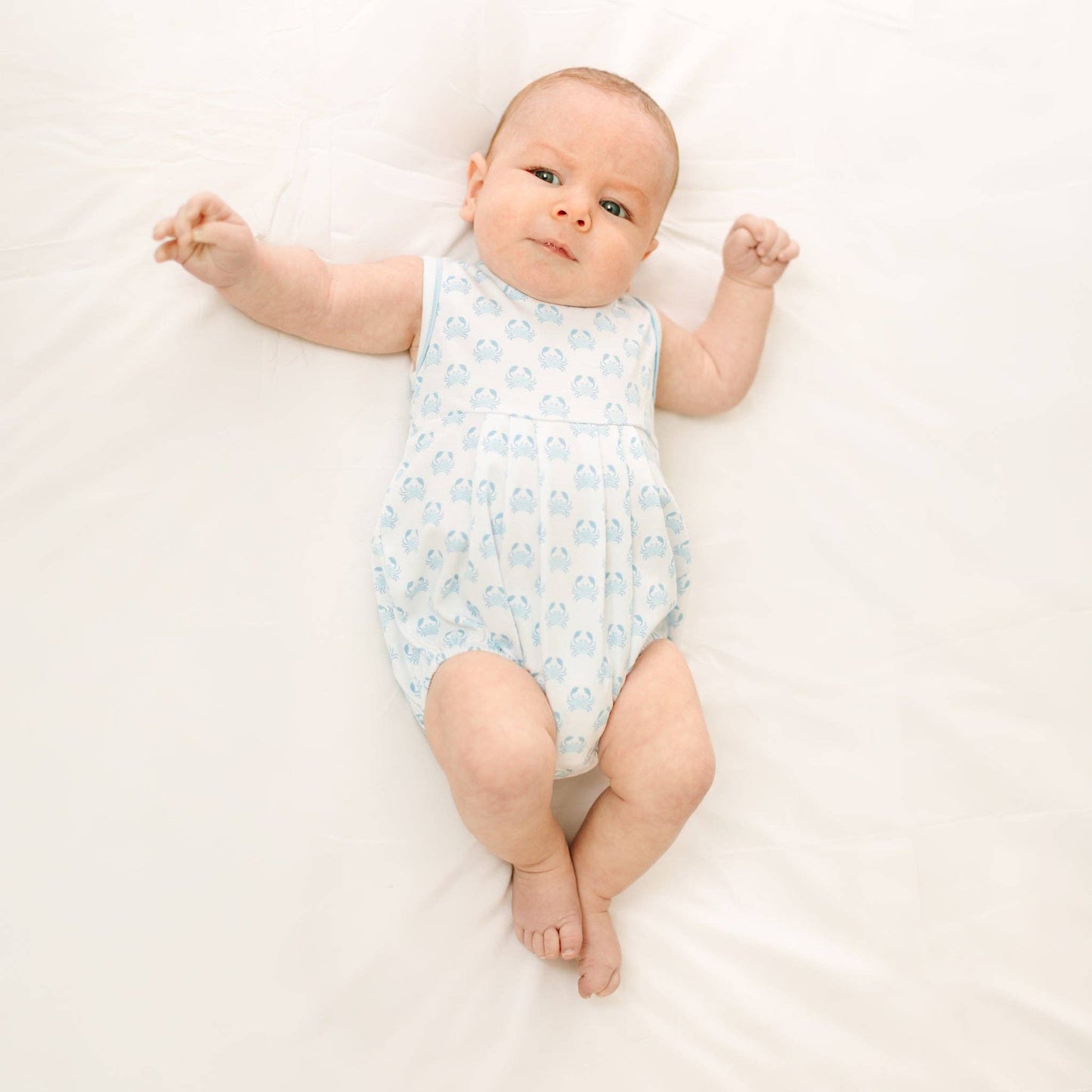 Little Crawlers Print Bubble - Light Blue