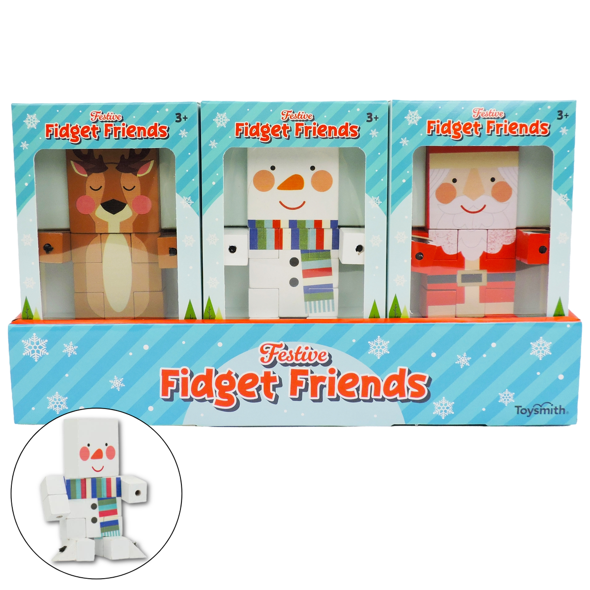Holiday Wood Fidget Puzzle