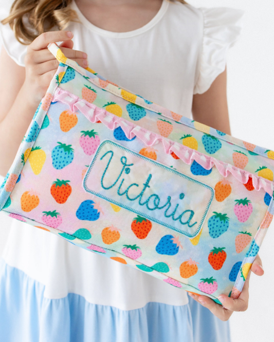 Pencil Bag - Strawberries