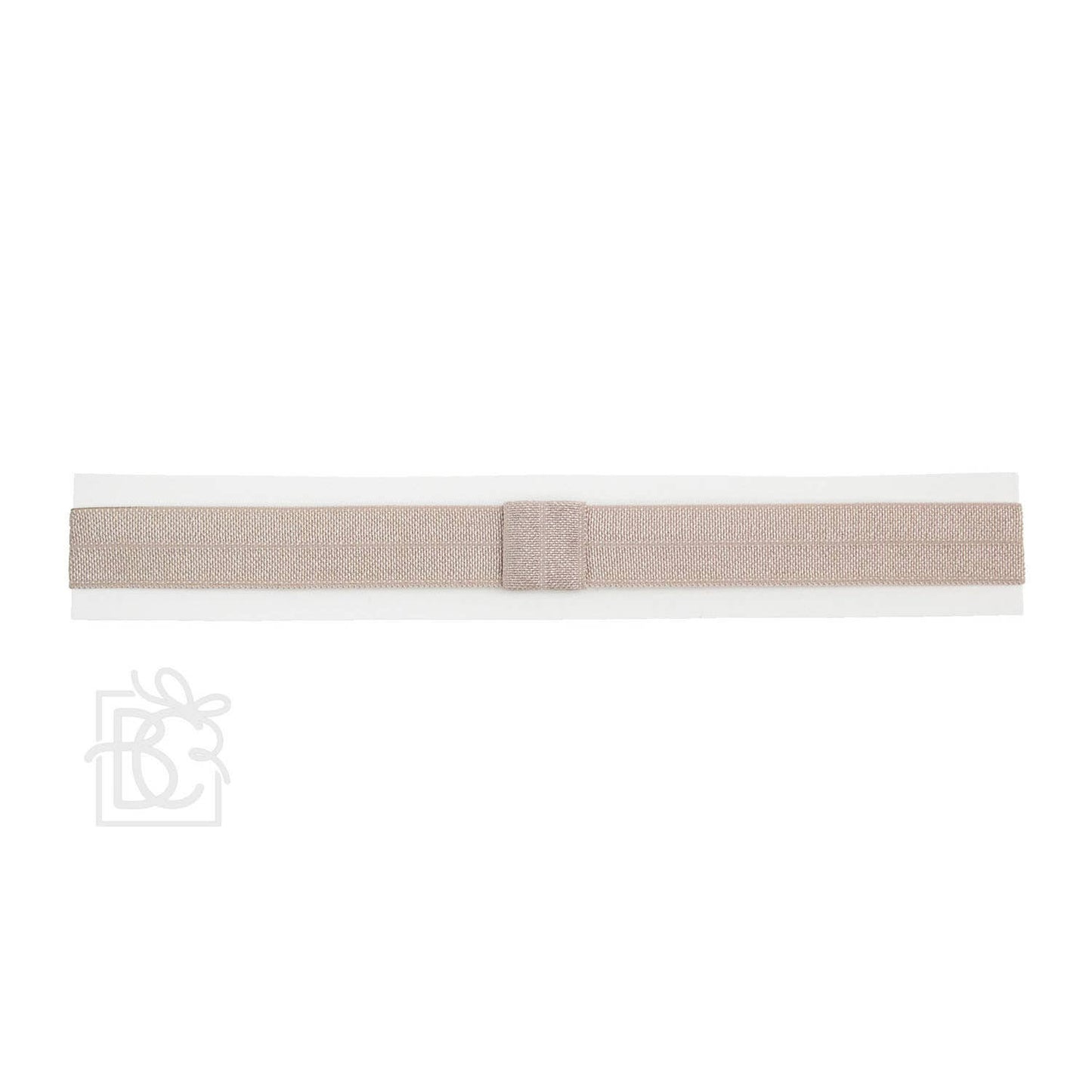 SKINNY ELASTIC HEADBAND: LT. PINK / 0-3 Months