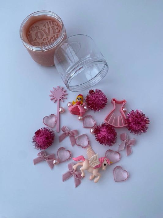 Princess Sensory Dough Double Jar