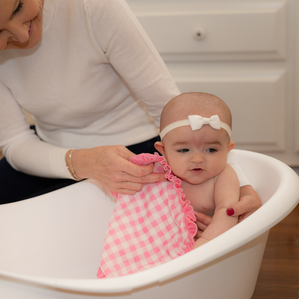 Wash Cloth Girls - Pink Gingham